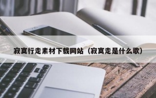 桐乡寂寞行走素材下载网站（寂寞走是什么歌）